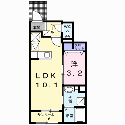 Ｊ－シャモニー　スロープ　Ⅰ 102【管理NO：1-027237601-01020】 ★家具家電は申し込み後に搬入します★ ★2026年10月中旬入居可能★の外観画像