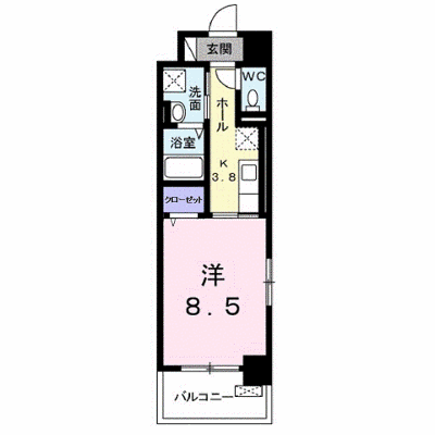 ウィンコム 501【管理NO：1-018738401-05010】 ★家具家電は申し込み後に搬入します★ ★2026年10月上旬入居可能★の外観画像