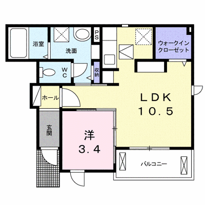 アイスパッセルＡ 104【管理NO：1-021620701-01040】 ★家具家電は申し込み後に搬入します★ ★2026年10月上旬入居可能★の外観画像