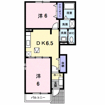 パレアナＢ 101【管理NO：1-012879002-01010】 ★家具家電は申し込み後に搬入します★ ★2026年10月中旬入居可能★の外観画像