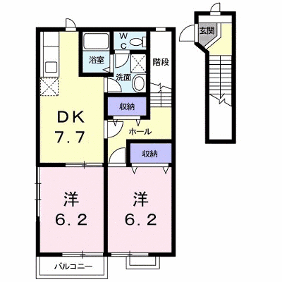 カサ　フェリスＡ棟 203【管理NO：1-007823601-02030】 ★家具家電は申し込み後に搬入します★ ★2026年11月中旬入居可能★の外観画像