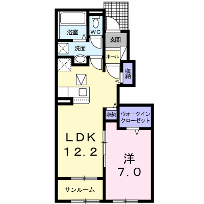 アージュ　ベル　Ａ 102【管理NO：1-026448501-01020】 ★家具家電は申し込み後に搬入します★ ★2026年10月中旬入居可能★の外観画像