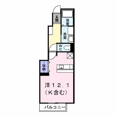 メゾンアルモニー 102【管理NO：1-015028601-01020】 ★家具家電は申し込み後に搬入します★の外観画像