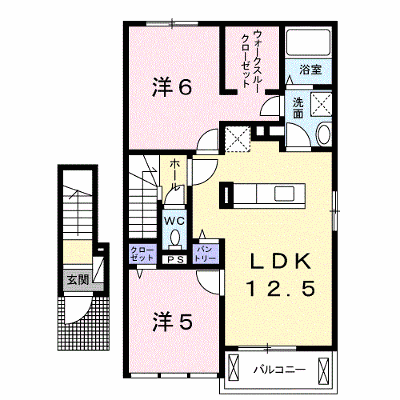 ラ　ヴィ　ベール弐番館 203【管理NO：1-023489502-02030】 ★家具家電は申し込み後に搬入します★ ★2026年10月下旬入居可能★の外観画像