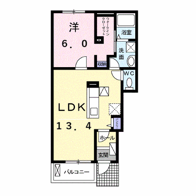 ビオーラ糸米 103【管理NO：1-019234501-01030】 ★家具家電は申し込み後に搬入します★の外観画像
