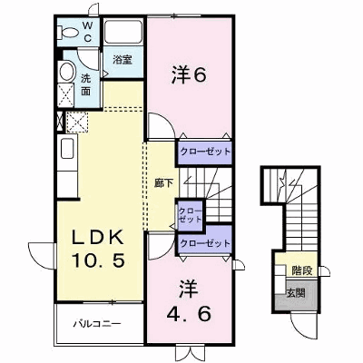 ユーシャイン 201【管理NO：1-011784701-02010】 ★家具家電は申し込み後に搬入します★ ★2026年10月中旬入居可能★の外観画像