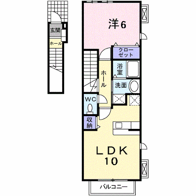 サニーコートＹ・Ｈ 201【管理NO：1-015178801-02010】 ★家具家電は申し込み後に搬入します★ ★2026年10月中旬入居可能★の外観画像