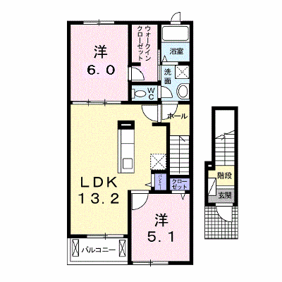ミルト立花Ⅴ 202【管理NO：1-022055901-02020】 ★家具家電は申し込み後に搬入します★ ★2026年11月中旬入居可能★の外観画像