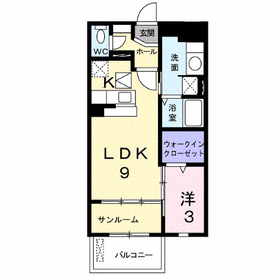 リバ・シティ夢咲Ⅰ 102【管理NO：1-014549301-01020】 ★家具家電は申し込み後に搬入します★ ★2026年10月上旬入居可能★の外観画像
