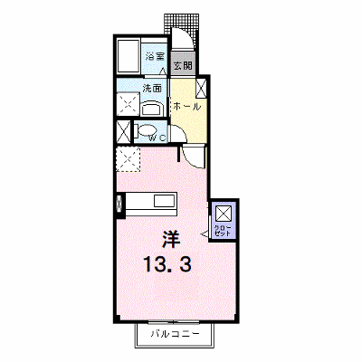 グレースハイム佐賀 104【管理NO：1-012979601-01040】 ★家具家電は申し込み後に搬入します★ ★2026年10月下旬入居可能★の外観画像