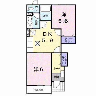 ピース・コアＡ 102【管理NO：1-012243701-01020】 ★家具家電は申し込み後に搬入します★ ★2026年10月下旬入居可能★の外観画像