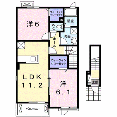プレッソ　吉野ヶ里Ⅰ 201【管理NO：1-020902601-02010】 ★家具家電は申し込み後に搬入します★ ★2026年10月下旬入居可能★の外観画像