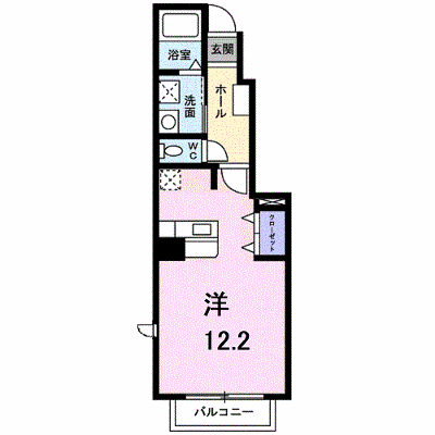 シャルマン・メゾンＡ 103【管理NO：1-012575201-01030】 ★家具家電は申し込み後に搬入します★ ★2026年10月上旬入居可能★の外観画像