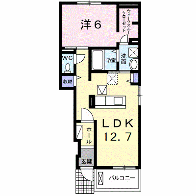 メゾン椿 105【管理NO：1-025044401-01050】 ★家具家電は申し込み後に搬入します★ ★2026年10月上旬入居可能★の外観画像