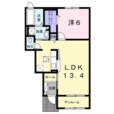 Ｓｕｎｌｉｔ　Ｌａｕｒｅｌ 104【管理NO：1-025636701-01040】 ★家具家電は申し込み後に搬入します★の外観画像