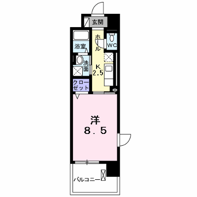 サニーキャンプ　今池 501【管理NO：1-015416601-05010】 ★家具家電は申し込み後に搬入します★ ★2026年10月下旬入居可能★の外観画像