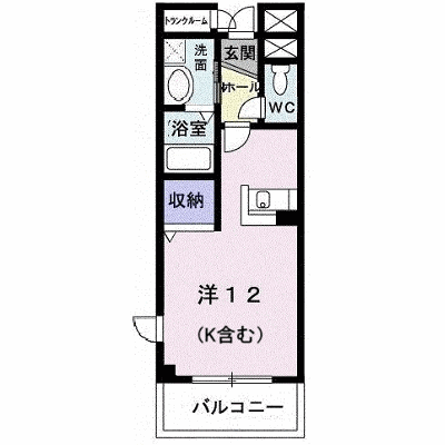 ファミリアノ－ル 105【管理NO：1-011739101-01050】 ★家具家電は申し込み後に搬入します★ ★2026年10月中旬入居可能★の外観画像