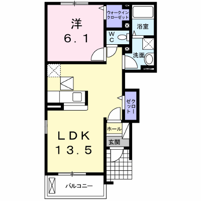 カレント　ガーデン 101【管理NO：1-018058401-01010】 ★家具家電は申し込み後に搬入します★ ★2026年10月中旬入居可能★の外観画像
