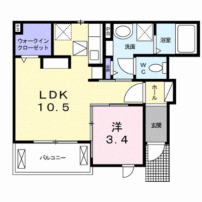 カーサ　エトランゼ 103【管理NO：1-025199701-01030】 ★家具家電は申し込み後に搬入します★ ★2026年10月中旬入居可能★の外観画像