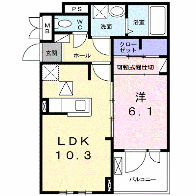 グレースみゆき 103【管理NO：1-024617701-01030】 ★家具家電は申し込み後に搬入します★ ★2026年10月中旬入居可能★の外観画像