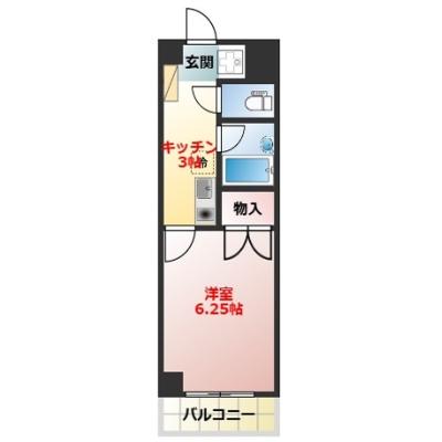 ONLY小田原13【🌈WiFi・管理費０円キャンペーン🌈】バストイレ別！温水便座！テレビ付きインターホン！小田原駅徒歩16分⇔🚃藤沢駅39分・平塚駅29分・茅ヶ崎駅33分⇔直通の物件写真6