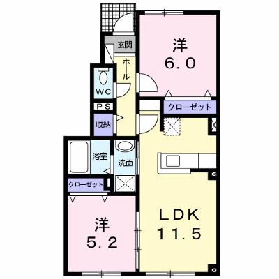エトワール 102【管理NO：1-019934002-01020】 ★家具家電は申し込み後に搬入します★ ★2026年10月下旬入居可能★の外観画像