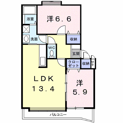 プロスペリタ 303【管理NO：1-011014701-03030】 ★家具家電は申し込み後に搬入します★ ★2026年10月中旬入居可能★の外観画像