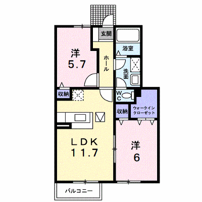 サニープロムナードⅡ 102【管理NO：1-013105002-01020】 ★家具家電は申し込み後に搬入します★ ★2026年11月下旬入居可能★の物件写真1