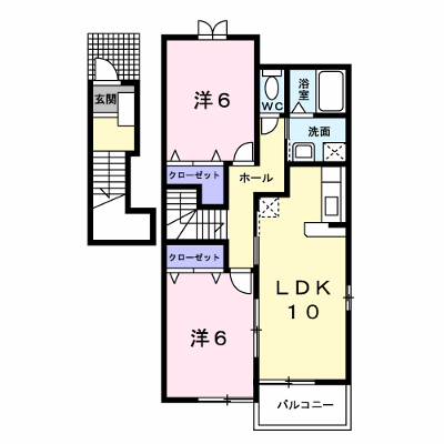メゾン・アンジュＢ 201【管理NO：1-013179702-02010】 ★家具家電は申し込み後に搬入します★ ★2026年09月中旬入居可能★の外観画像
