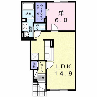 メゾン・ド・フィオーレ 106【管理NO：1-018530601-01060】 ★家具家電は申し込み後に搬入します★ ★2026年10月中旬入居可能★の外観画像