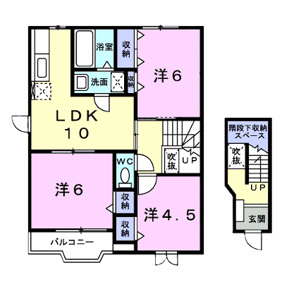 パークサイド・ケイＢ 201【管理NO：1-011268902-02010】 ★家具家電は申し込み後に搬入します★の外観画像