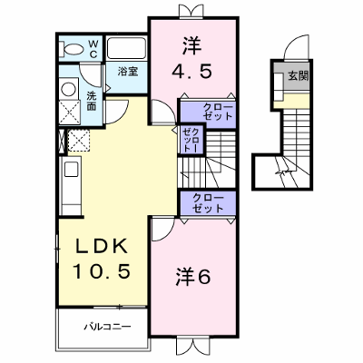 グリーンハイツ大門 203【管理NO：1-010724101-02030】 ★家具家電は申し込み後に搬入します★の外観画像
