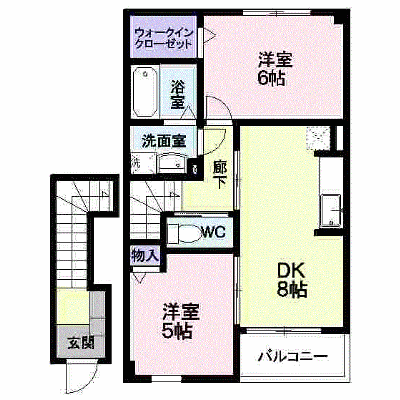 リバティーベルＢ 223【管理NO：1-012952802-02030】 ★家具家電は申し込み後に搬入します★の外観画像