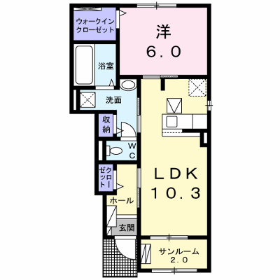 ルミエール・アミ 106【管理NO：1-025230901-01050】 ★家具家電は申し込み後に搬入します★ ★2026年10月中旬入居可能★の外観画像