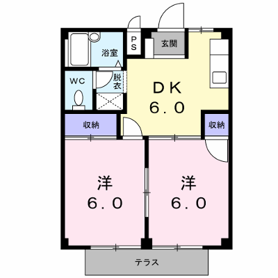 シティハイツ小倉Ｂ 101【管理NO：1-001302002-01010】 ★家具家電は申し込み後に搬入します★ ★2026年10月中旬入居可能★の外観画像
