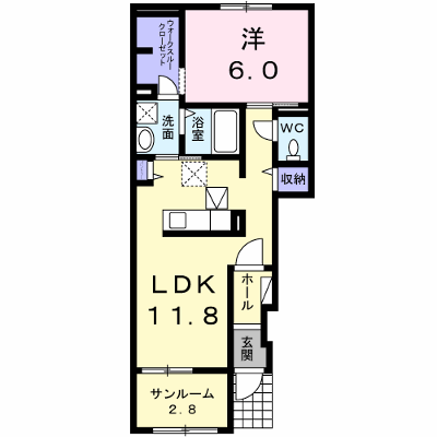 コンフォーティア 102【管理NO：1-022949001-01020】 ★家具家電は申し込み後に搬入します★ ★2026年10月中旬入居可能★の外観画像