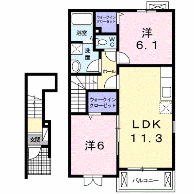 ルミナス　Ⅳ 204【管理NO：1-016179304-02040】 ★家具家電は申し込み後に搬入します★ ★2026年09月中旬入居可能★の外観画像