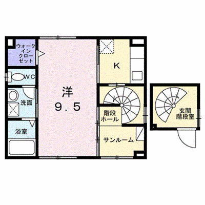 サンシャイン　ヴィラ 205【管理NO：1-028730701-02050】 ★家具家電は申し込み後に搬入します★の外観画像