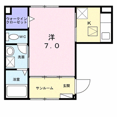 サンシャイン　ヴィラ 105【管理NO：1-028730701-01050】 ★家具家電は申し込み後に搬入します★ ★2026年10月上旬入居可能★の外観画像