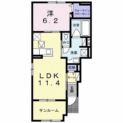 アステール 101【管理NO：1-021919501-01010】 ★家具家電は申し込み後に搬入します★ ★2026年09月上旬入居可能★の外観画像