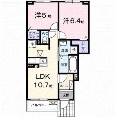 アンシャンテ 103【管理NO：1-028433701-01030】 ★家具家電は申し込み後に搬入します★ ★2026年10月中旬入居可能★の外観画像