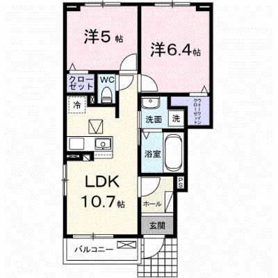 アンシャンテ 101【管理NO：1-028433701-01010】 ★家具家電は申し込み後に搬入します★ ★2026年10月中旬入居可能★の外観画像