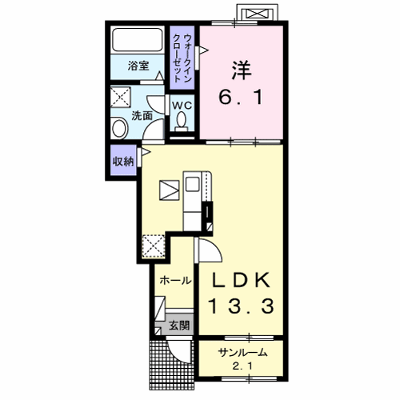 フィールドヒル　塩尻Ⅰ 103【管理NO：1-028036101-01030】 ★家具家電は申し込み後に搬入します★ ★2026年09月中旬入居可能★の外観画像