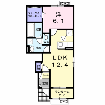 キスリーⅡ 103【管理NO：1-026236502-01030】 ★家具家電は申し込み後に搬入します★ ★2026年10月中旬入居可能★の外観画像