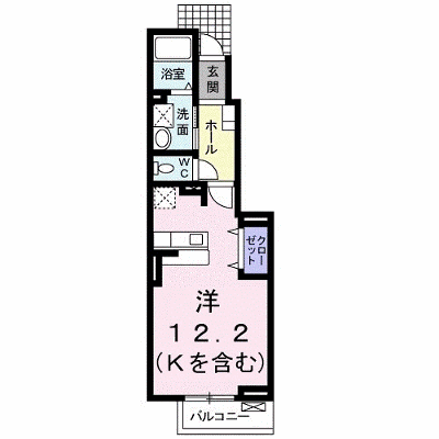 ラ・ヴィダ・カリファス 103【管理NO：1-017682501-01030】 ★家具家電は申し込み後に搬入します★ ★2026年09月中旬入居可能★の外観画像