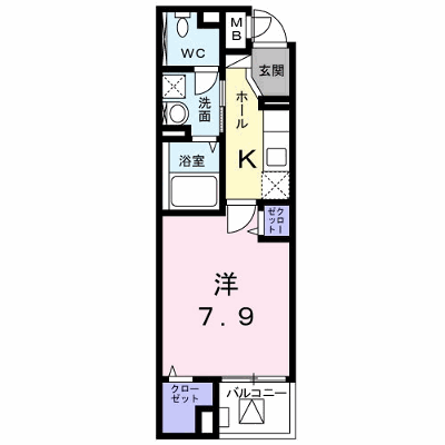 ゴールデン　ソレイル 304【管理NO：1-022456301-03040】 ★家具家電は申し込み後に搬入します★ ★2026年09月中旬入居可能★の外観画像