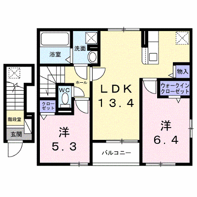 プレッソーレⅡ 202【管理NO：1-027789801-02020】 ★家具家電は申し込み後に搬入します★ ★2026年12月上旬入居可能★の外観画像