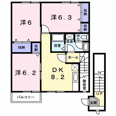 シプレスアルディア　Ａ 201【管理NO：1-010236001-02010】 ★家具家電は申し込み後に搬入します★ ★2026年09月下旬入居可能★の外観画像
