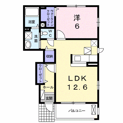 プラシード・Ｋ　Ｂ 102【管理NO：1-015169102-01020】 ★家具家電は申し込み後に搬入します★ ★2026年10月下旬入居可能★の外観画像
