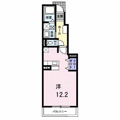 クロスローズ壱番館 103【管理NO：1-015366401-01030】 ★家具家電は申し込み後に搬入します★ ★2026年10月上旬入居可能★の外観画像